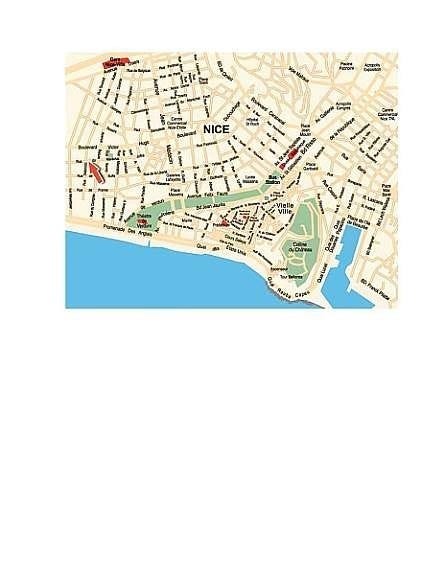 Kart over området Galleribilde