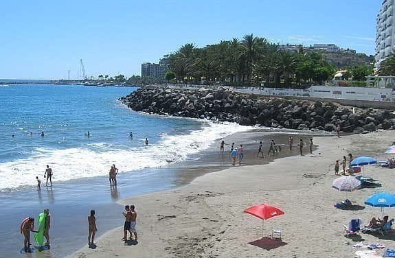Patalavaca Beach (5 min. gang til venstre) Galleribilde