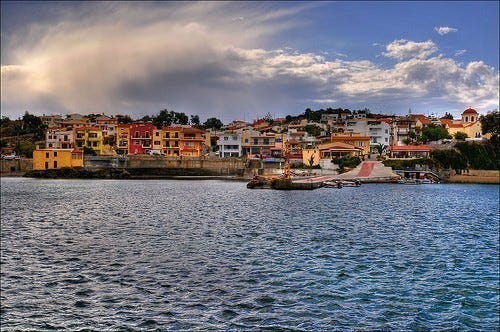 Panormo sett fra havet Galleribilde