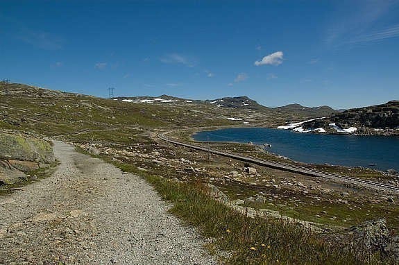 Rallarvegen - vest for Finse Galleribilde