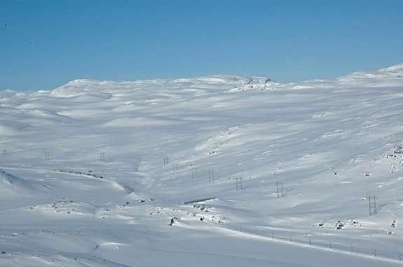 Terreng mot Finse Galleribilde