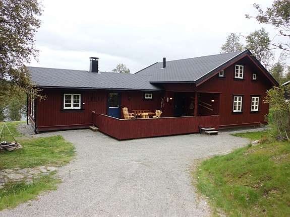 Nedkjøringen til hytta Galleribilde