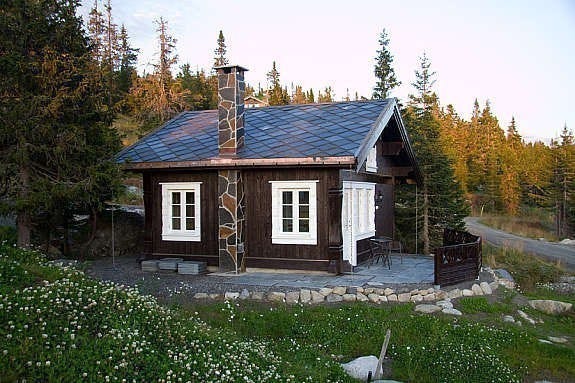 Liten hytte Galleribilde