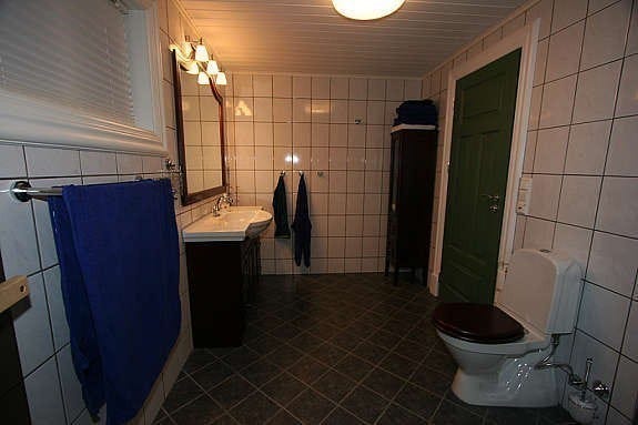 Bad 1. etg. stor hytte Galleribilde