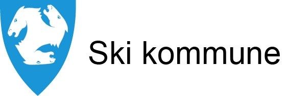 Ski Kommune logo