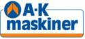 A-K maskiner AS logo
