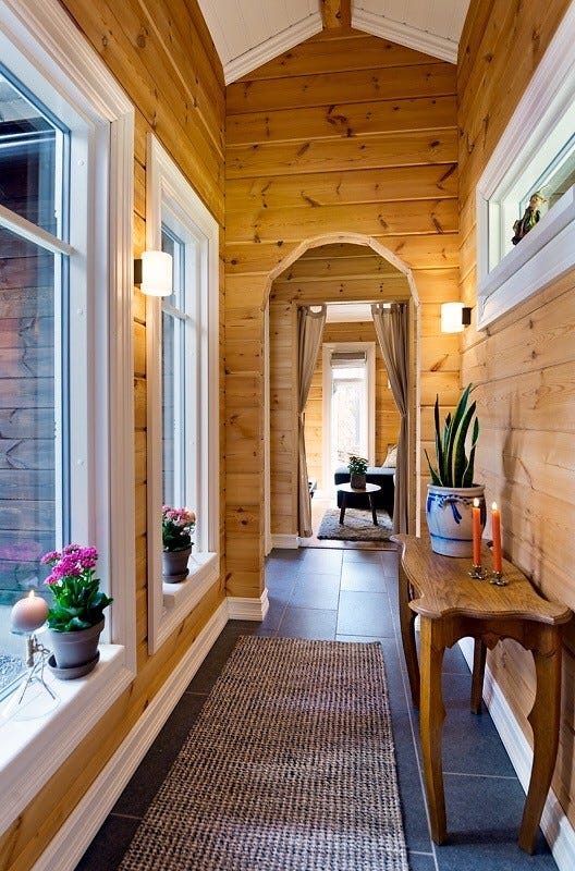 Mellomgang. Galleribilde