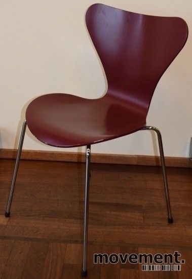 50 stk arne jacobsen 7er stol / syver stol, model 3107, i 580 ... Spisestol krom