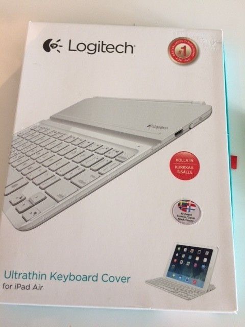 Keyboard Cover for iPad Air | FINN.no 2 & 3 Space Grey New Logitech Magnetic Ultrathin Bluetooth