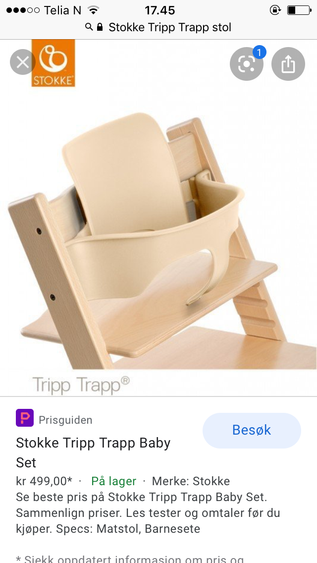 Stokke trip trapp sett beige | FINN.no Best pris på Stokke Tripp Trapp Baby Set Se priser før