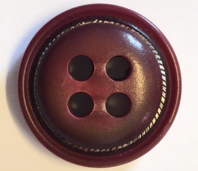 Vintage, nye mørke røde KÅPE KNAPPER, 10 stk. i god kvalitet Vintage, nye mørke røde KÅPE KNAPPER, 10 stk. i god kvalitet