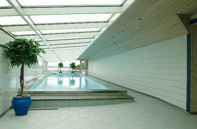 15m innendørs oppvarmet svømmebasseng Galleribilde