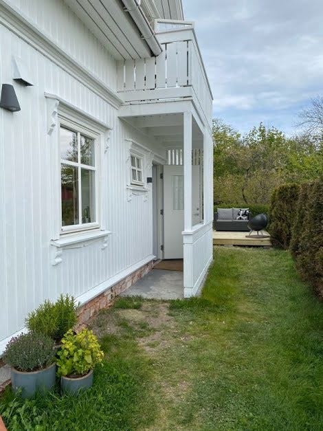 Avskjermet inngangsparti Galleribilde