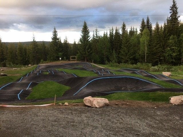 Sykkelbane Galleribilde