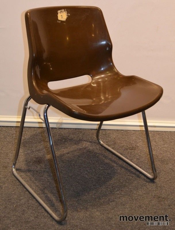 21 stk Overman vintage plaststol skallstol stablestol i Stablestol, Cesca | FINN.no