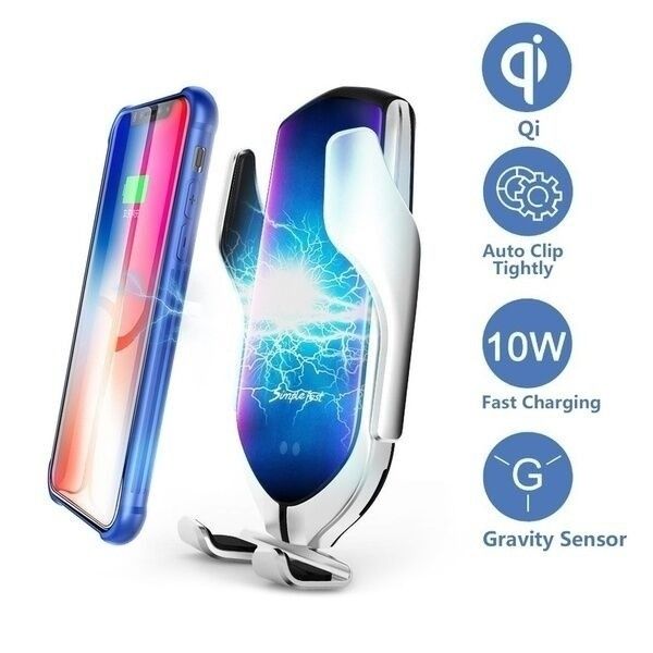 NY !! Trådløs billader | FINN.no Bil lader for Samsung Galaxy S20, S10, S9, S8 Note 10, 9