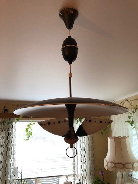 NY PRIS! Flott retrovintage taklampe fra 1960. | FINN.no Retro designlamper | FINN.no