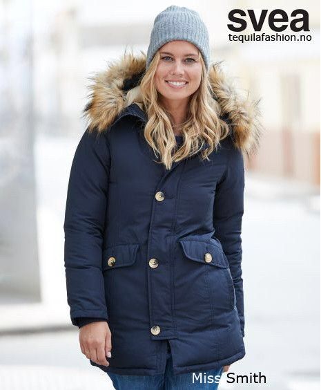 Pent brukt Svea jakke | FINN.no Pent brukt Svea Miss Smith dunjakke str xs | FINN.no