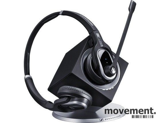Sennheiser DW Pro 2, trådløs hodetelefon med mikrofon, til Sennheiser DW Pro 2, trådløs hodetelefonmed mikrofon, til