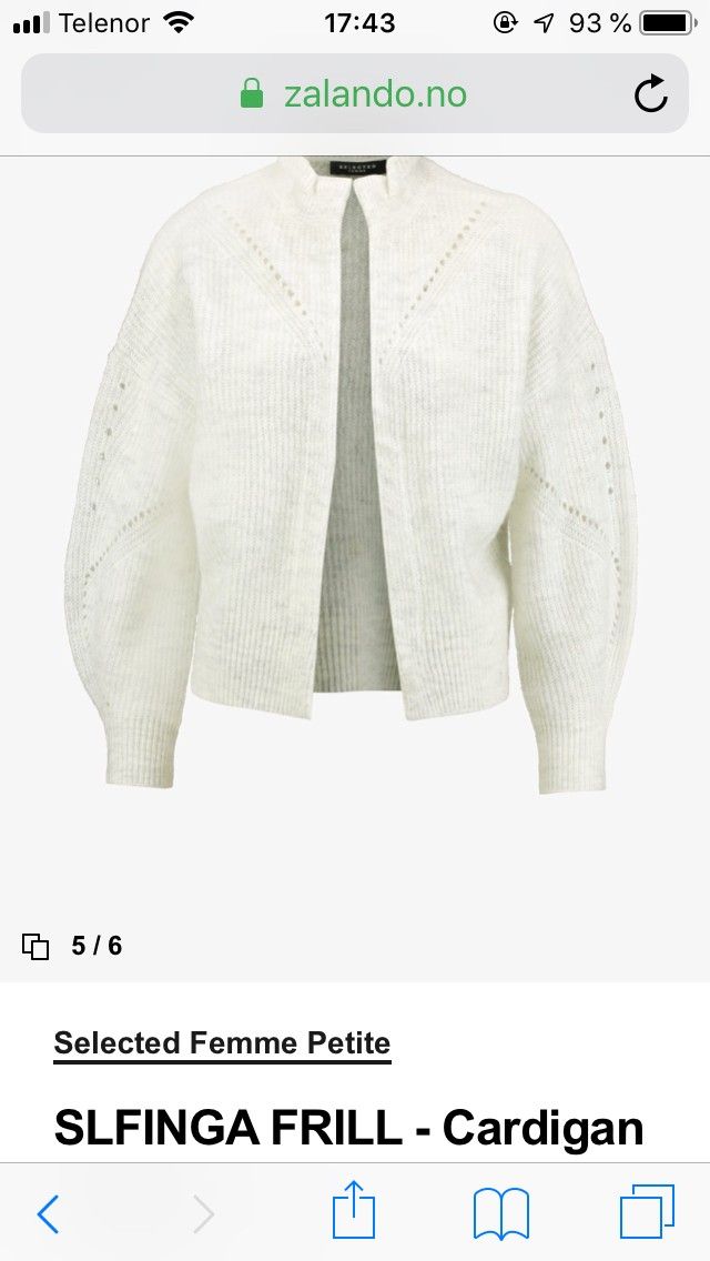 slfinga frill cardigan