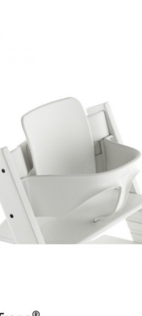 Babyset til tripp trapp stol hvit | FINN.no Tripptrapp Hvit Babydan | FINN.no
