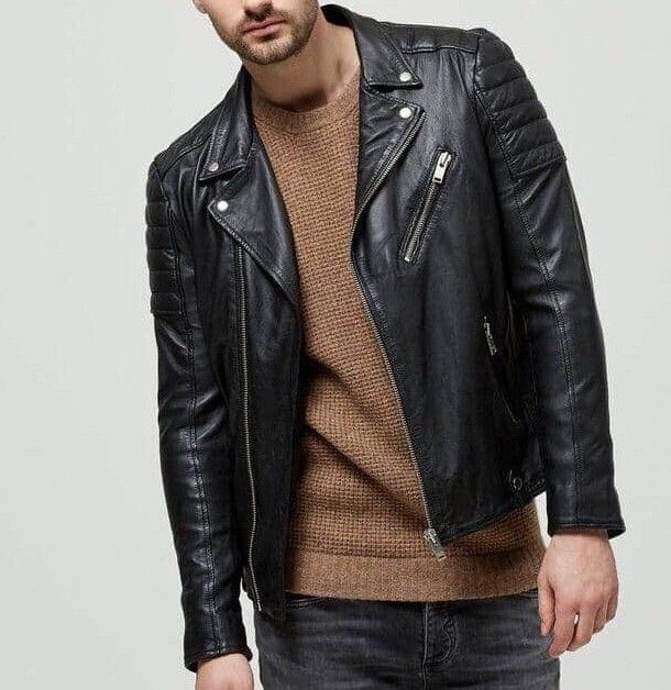 Skinnjakke biker jacket Som ny! | FINN.no Kjøp Jofama Skinnjakker til herre på nett | FASHIOLA.no