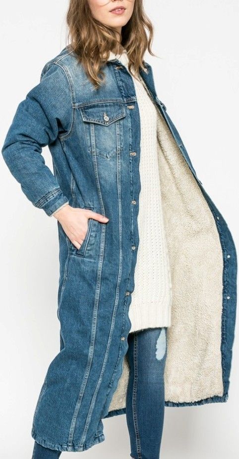 Kul Pepe Jeans denim varm lang jakke i str.S | FINN.no Kul Pepe Jeans denim varm lang jakke i str.S | FINN.no