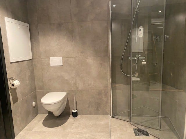 Nytt og moderne bad Galleribilde