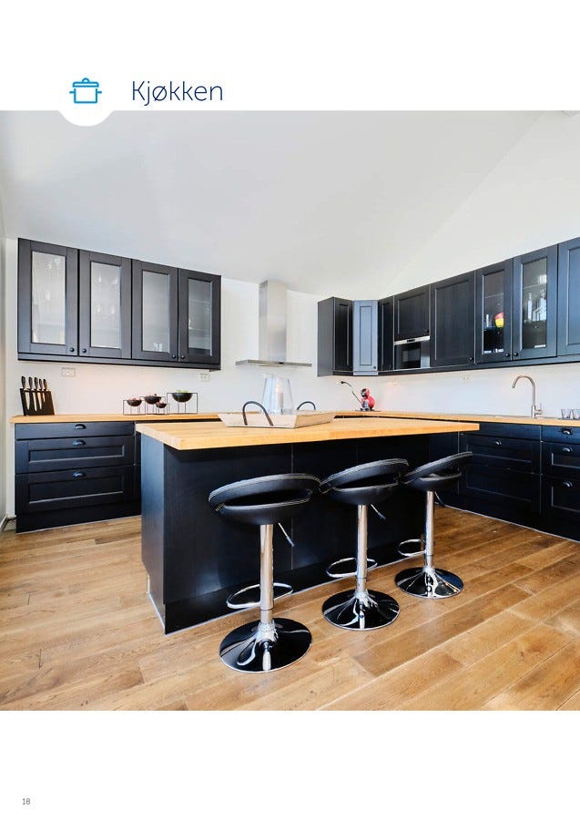 Flott kjøkken Galleribilde