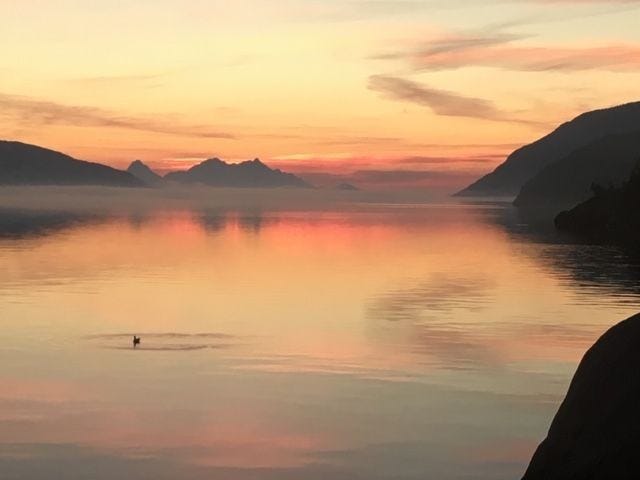 Utsikt fra soverom Galleribilde