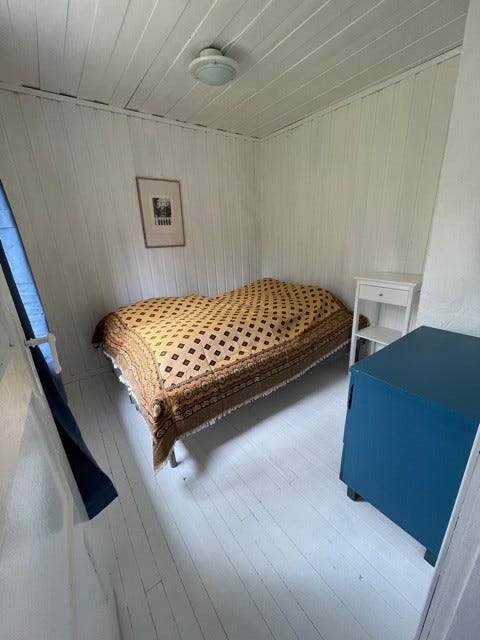 Soverom oppe med dobbelseng. Galleribilde