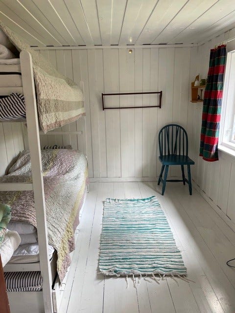 Soverom i anneks med køyeseng. Galleribilde