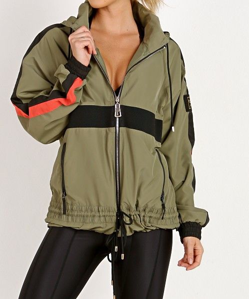 pe nation puffer jacket khaki