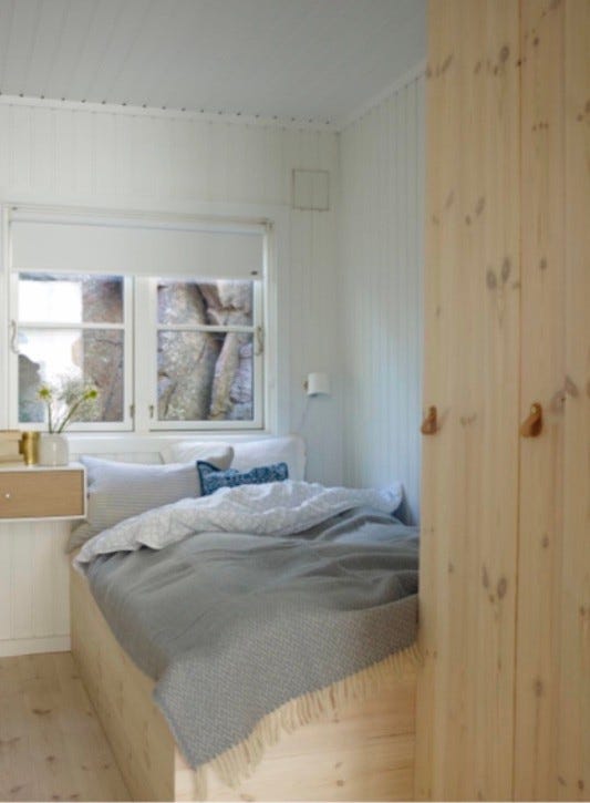 Soverom med plass til nygifte Galleribilde