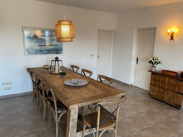 Spisebord i stue Galleribilde