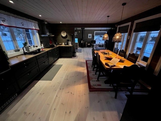 Stue og kjøkken Galleribilde