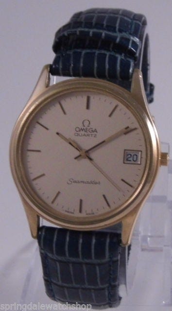1980 Vintage Omega Seamaster Quartz 