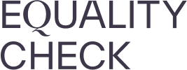 EQUALITY CHECK AS logo