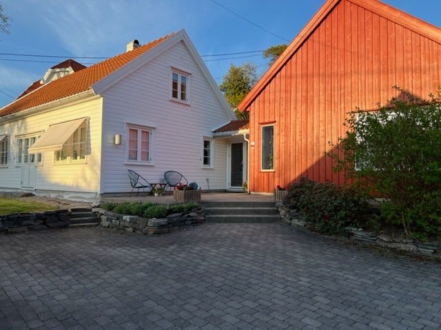 Stor arkitekttegnet enebolig Galleribilde