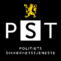Politiets Sikkerhetstjeneste (PST) logo