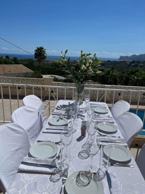 Her har vi dekket til fest Galleribilde