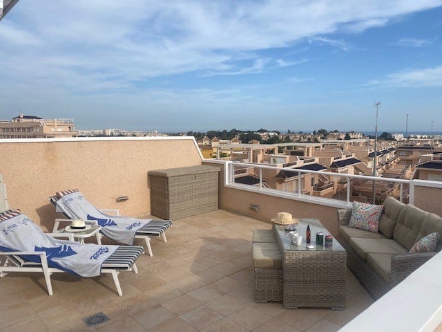 Egen tak terrasse Galleribilde