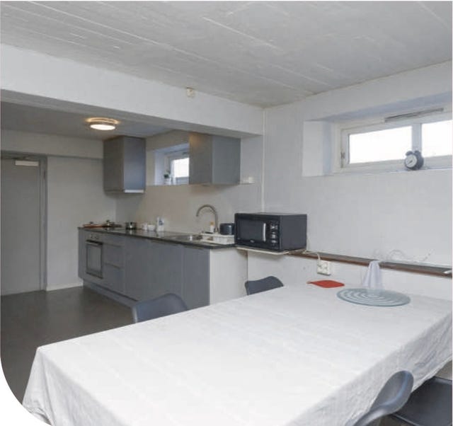 Hybler til utleie sentralt i sentrum, med felles områder