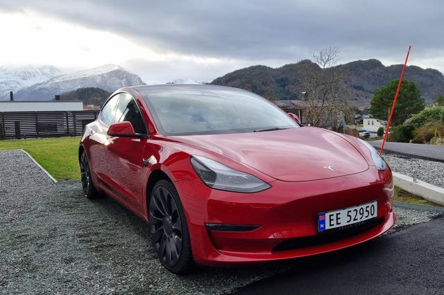 LRW3E7EL8NC604831 2022 TESLA MODEL 3-5