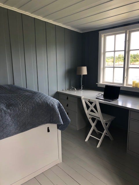 Skriverstue innvending Galleribilde