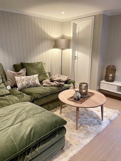 Anneks kjeller, TV-stue Galleribilde