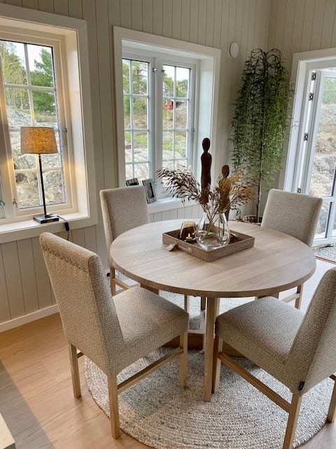 Anneks, spisebord Galleribilde