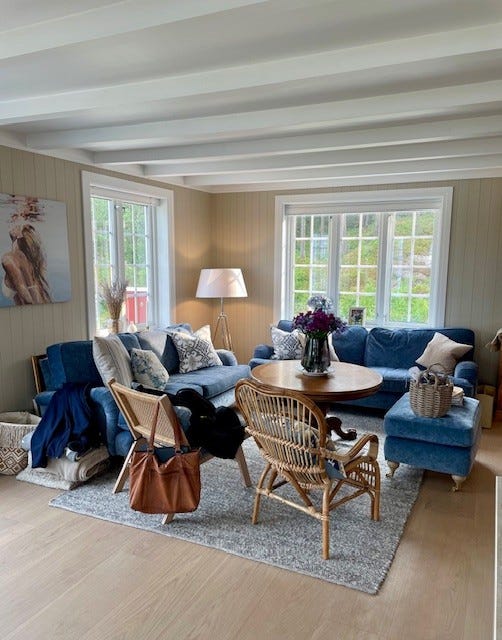 Hovedhus, stue Galleribilde