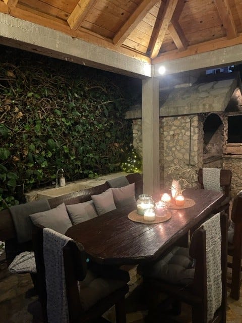 Utegrill området Galleribilde