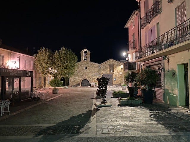 Roquebrune by night Galleribilde